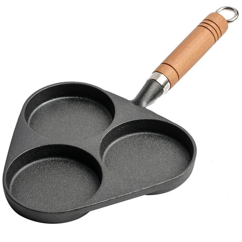 Nonstick Cast Iron Omelette Pan for Home Cooking