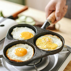 Nonstick Cast Iron Omelette Pan for Home Cooking