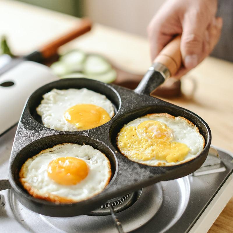 Nonstick Cast Iron Omelette Pan for Home Cooking