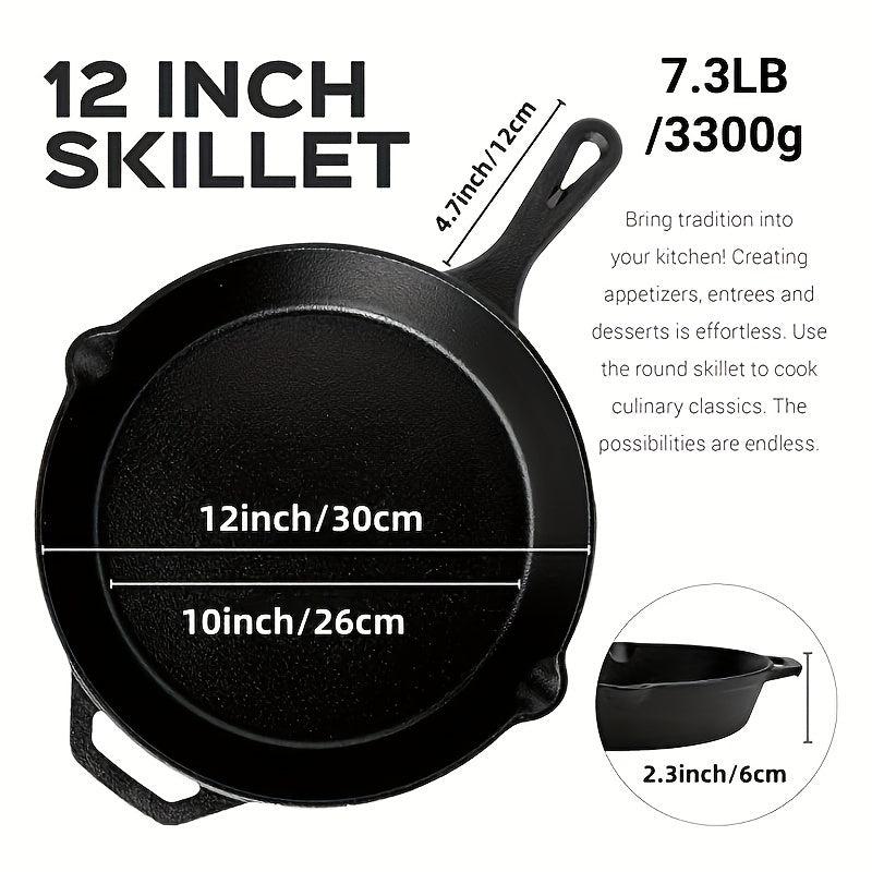 Nonstick Frying Pan 25 30 Cast Iron Skillet Egg Fry Pan Grill Pan