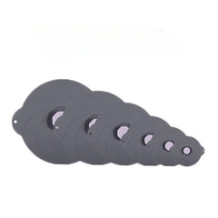6pcs Silicone Fresh Keeping Lid Sealing Bowl Cup Food Lunch Box