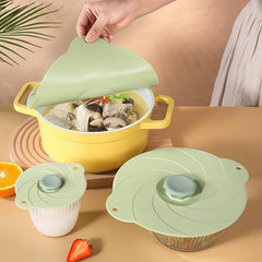 6pcs Silicone Fresh Keeping Lid Sealing Bowl Cup Food Lunch Box