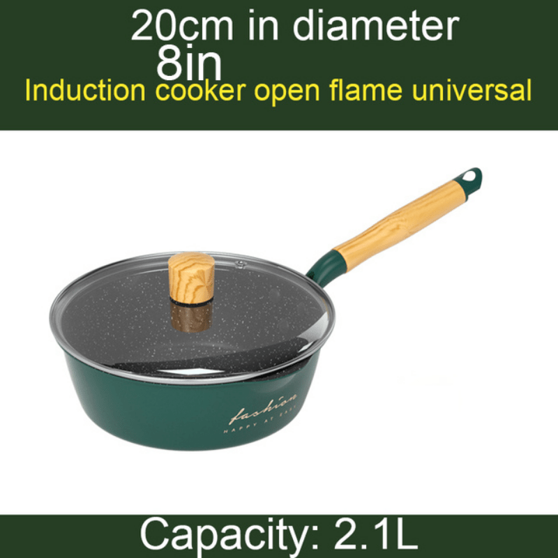 Non Stick Saucepan 20 07cm for Gas Stove Top & Induction Cooker