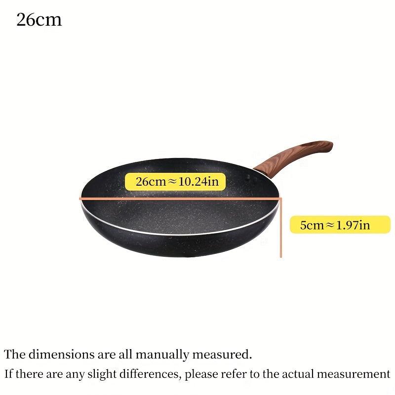 Non Stick Aluminum Alloy Wok & Stir Fry Pan for Gas Stove Top