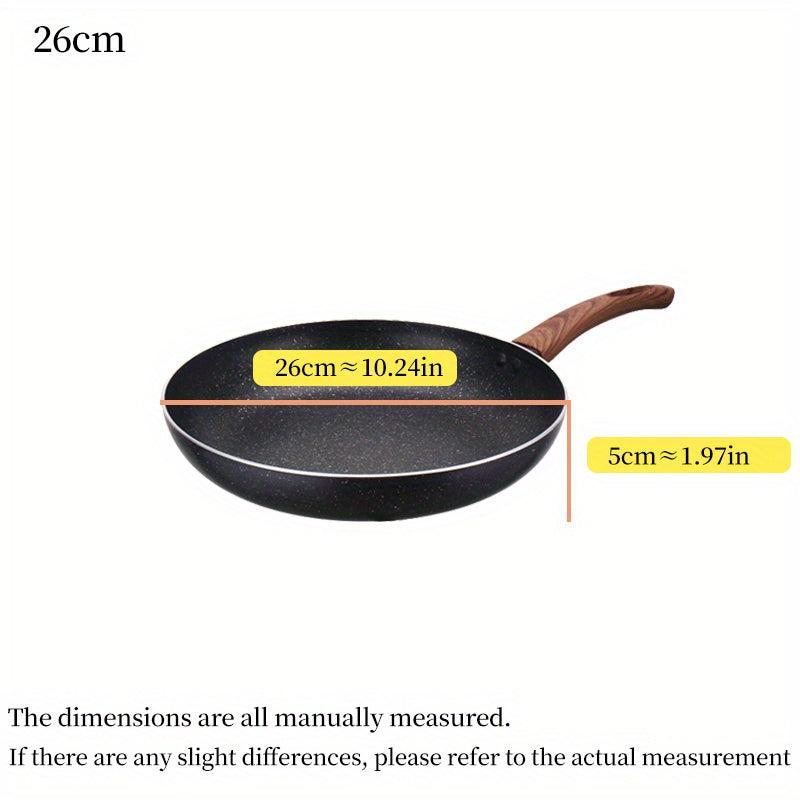Non Stick Aluminum Alloy Wok & Stir Fry Pan for Gas Stove Top