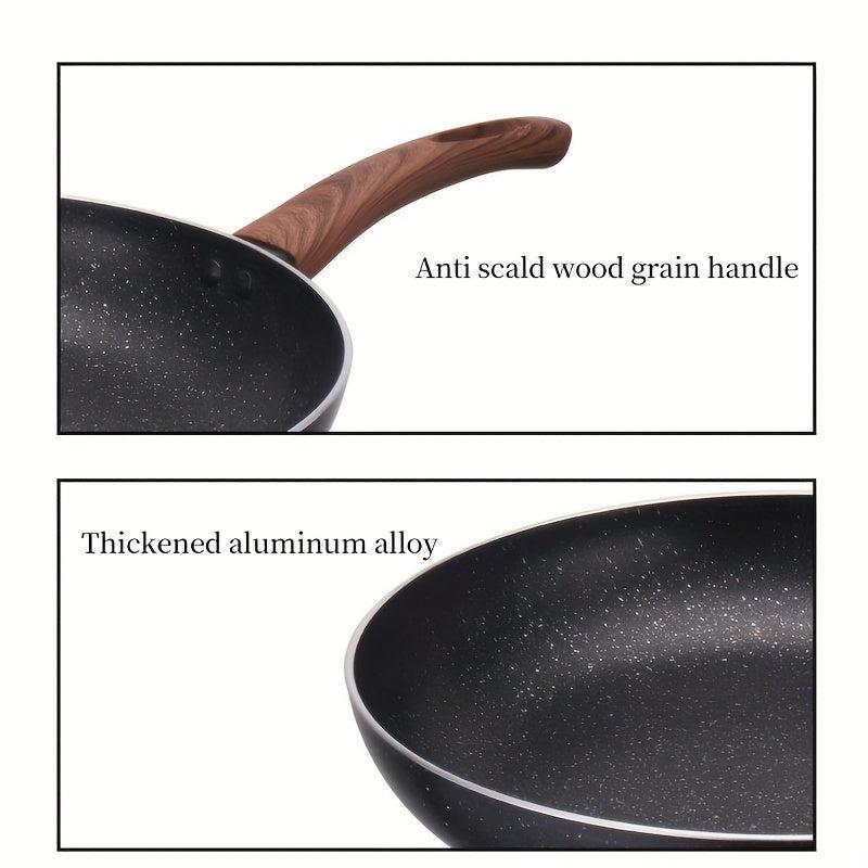 Non Stick Aluminum Alloy Wok & Stir Fry Pan for Gas Stove Top