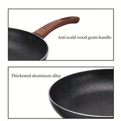 Non Stick Aluminum Alloy Wok & Stir Fry Pan for Gas Stove Top