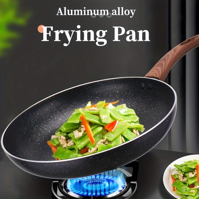 Non Stick Aluminum Alloy Wok & Stir Fry Pan for Gas Stove Top