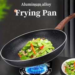 Non Stick Aluminum Alloy Wok & Stir Fry Pan for Gas Stove Top