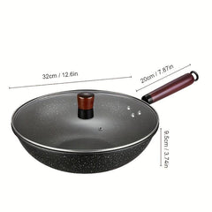 Non Stick Maifan Stone Skillet for Gas & Induction Cooker