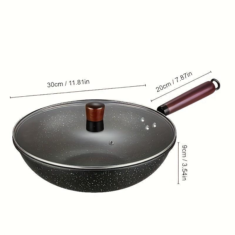 Non Stick Maifan Stone Skillet for Gas & Induction Cooker