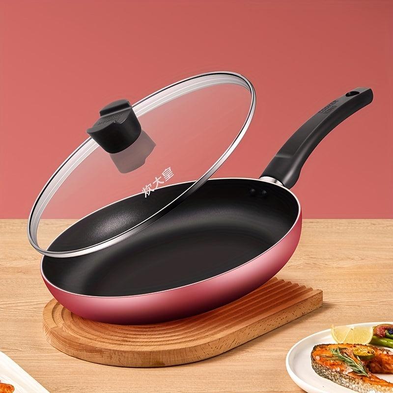 Non Stick Cast Iron Skillet for Gas Stove Top and Induction Cooker