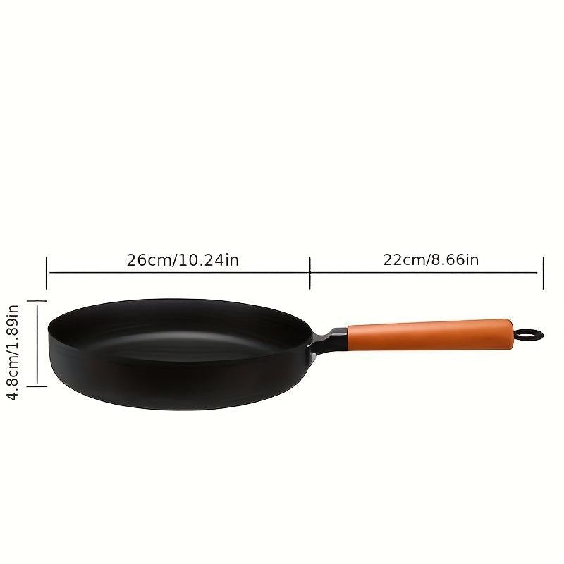 10'' Non Stick Cast Iron Skillet Egg Fry Pan