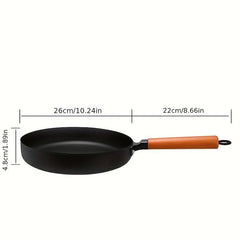10'' Non Stick Cast Iron Skillet Egg Fry Pan