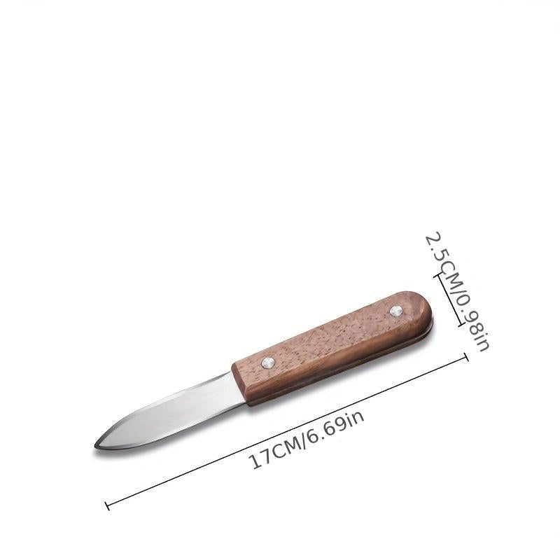 2pcs Oyster Opener Stainless Steel Professional Shell Picking Commercial Tool