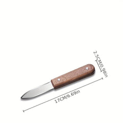2pcs Oyster Opener Stainless Steel Professional Shell Picking Commercial Tool