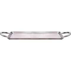 Stainless Steel Crepe Pan Comal Griddle for Tortillas Quesadillas Fajitas