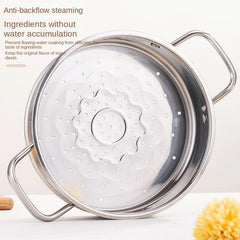 Large Capacity Stainless Steel Soup Steamer Pot