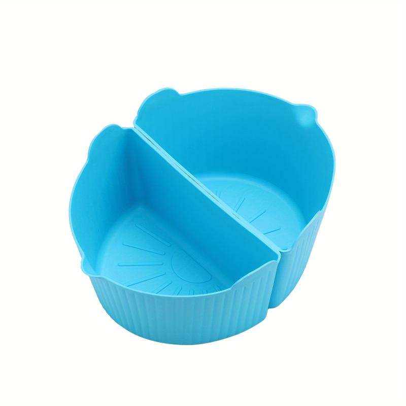 2pcs Slow Cooker Dividers Silicone Liners Reusable Kitchen Gadgets