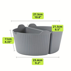 2pcs Slow Cooker Dividers Silicone Liners Reusable Kitchen Gadgets
