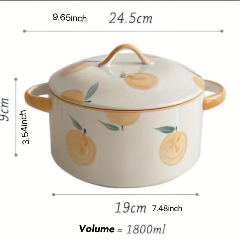 1.8L Stainless Steel Saucepan with Cover Multipurpose Cooking Pot