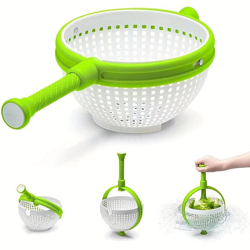 Efficient Salad Spinner & Vegetable Washer Kitchen Gadget