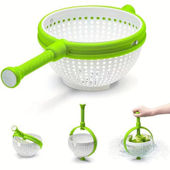 Efficient Salad Spinner & Vegetable Washer Kitchen Gadget