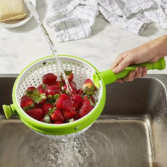 Efficient Salad Spinner & Vegetable Washer Kitchen Gadget