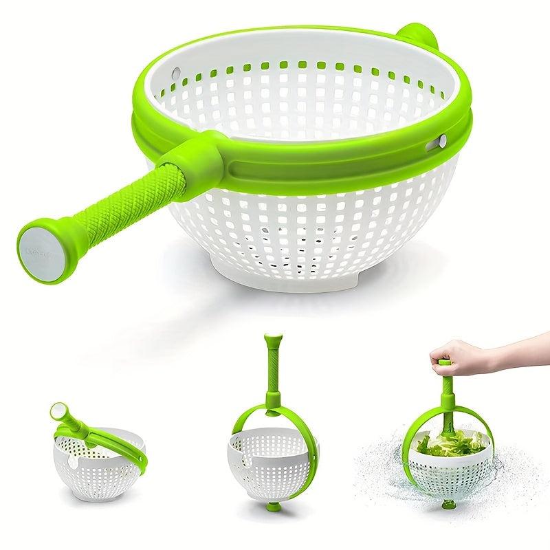 Efficient Salad Spinner & Vegetable Washer Kitchen Gadget