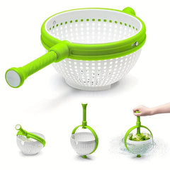 Efficient Salad Spinner & Vegetable Washer Kitchen Gadget