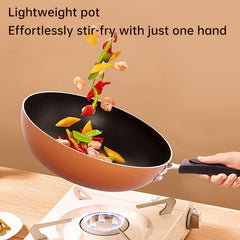 Non Stick Cast Iron Skillet For Gas Stove And Induction Cooker