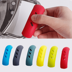 Silicone Lid Pot Handles Insulation Glove Clips Kitchen Accessories Tools