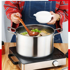 1pc SS Saucepan Pot w/ Glass Cover Braisers Cookware Kitchen Supplies