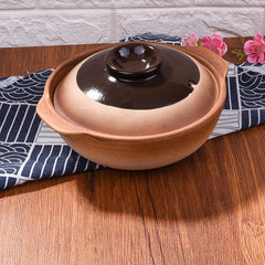 18 Ceramic Casserole Soup Pot Household Cookware Kitchen Supplies