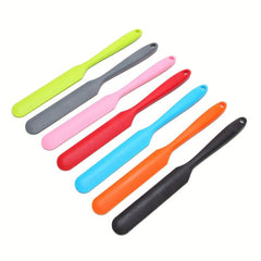 1pc Silicone Jar Spatula 9.45'' Heat Resistant Non Stick Mixing Batter Scraper