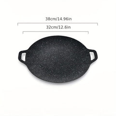 Non Stick Rice Stone Baking Pan For Outdoor Cooking BBQ Camping Picnics