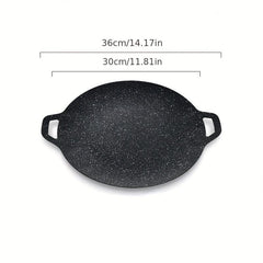 Non Stick Rice Stone Baking Pan For Outdoor Cooking BBQ Camping Picnics