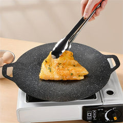 Non Stick Rice Stone Baking Pan For Outdoor Cooking BBQ Camping Picnics