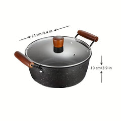 Non Stick Frying Pan Soup Pot for Induction Cookers & Gas Stoves