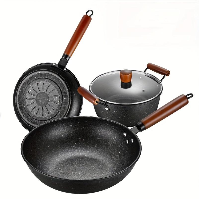 Non Stick Frying Pan Soup Pot for Induction Cookers & Gas Stoves