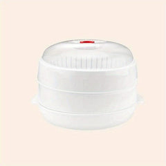 Vegetable Steamer with Lid and Tray for Healthy Meal Prep