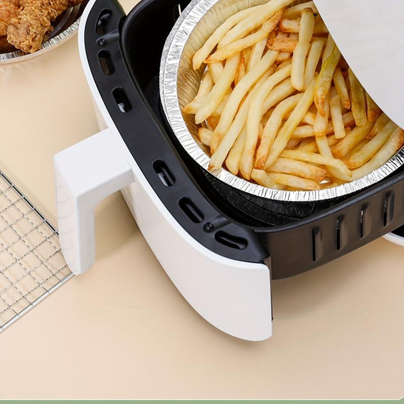 10pcs Circular Aluminum Foil Pot Heavy Duty Disposable Pizza Pot