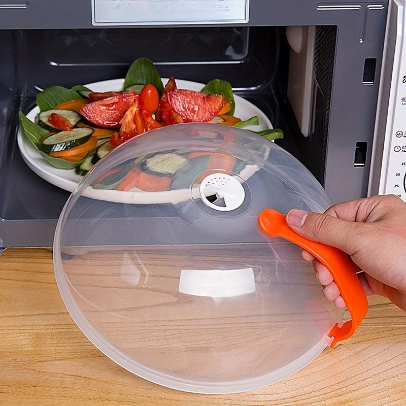 Reusable Microwave Splash Proof Glass Pot Cover, Essential for Home Kitchens