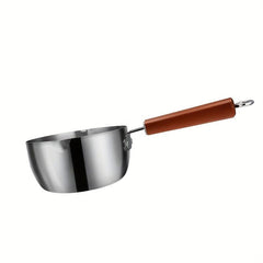 15 Stainless Steel Sauce Pan With Glass Lid Non Stick Saucier