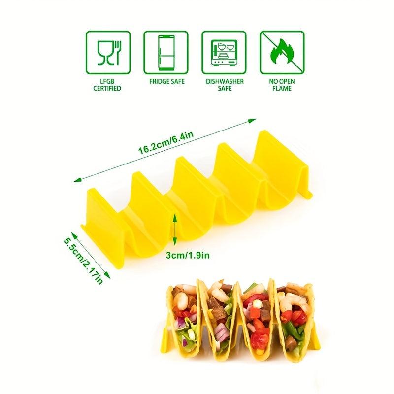 Wave Shape Taco Rack Holder for 4 Tacos