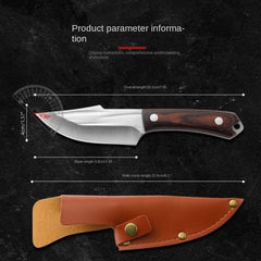 Portable Stainless Steel Meat Cutting BBQ Tool with Holster