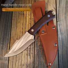 Portable Stainless Steel Meat Cutting BBQ Tool with Holster