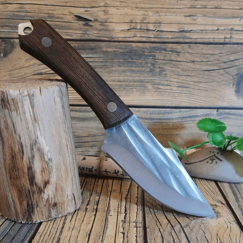 Portable Stainless Steel Meat Cutting BBQ Tool with Holster