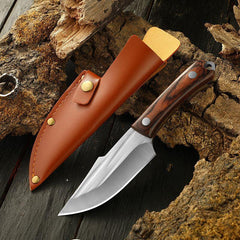 Portable Stainless Steel Meat Cutting BBQ Tool with Holster