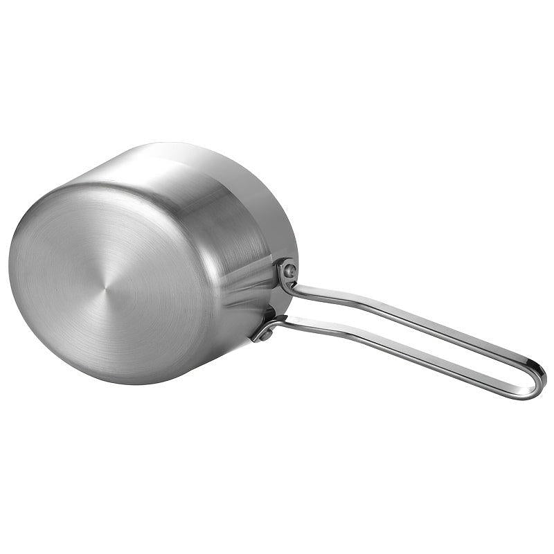 Stainless Steel 3-Layer 16cm Saucepan Mini Saucier Kitchen Utensils